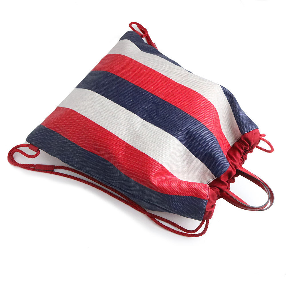 Gucci Drawstring Backpack Daypack Leather Multico… - image 5